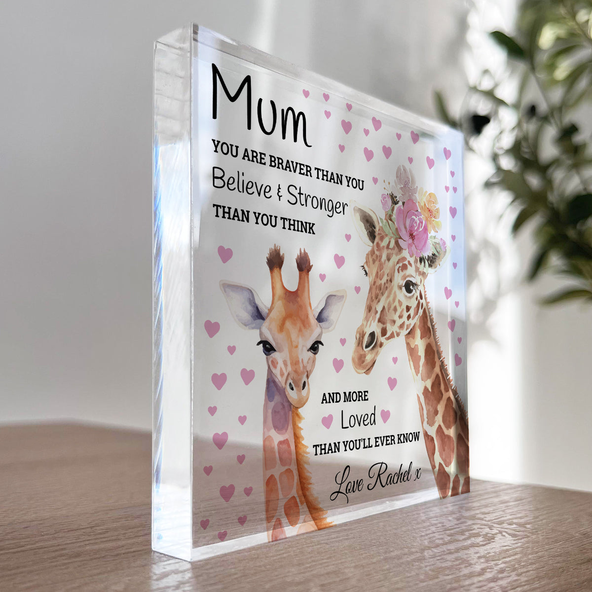 Personalised Mummy Mum Gift For Her Inspirational Sign Birthday