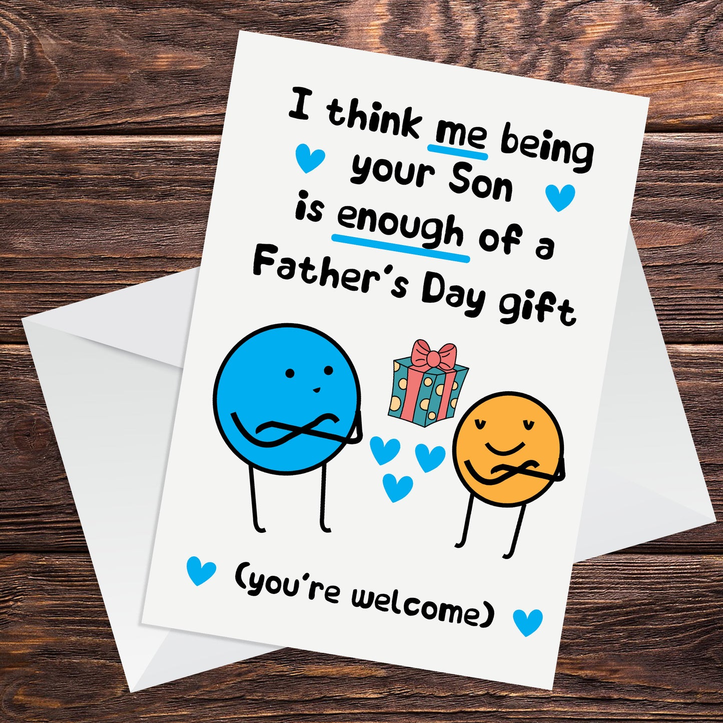 Funny Fathers Day Cards for Dad Daddy Fathers Day Card