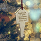 New Home Good Luck Gifts Christmas Tree Decorations Couple