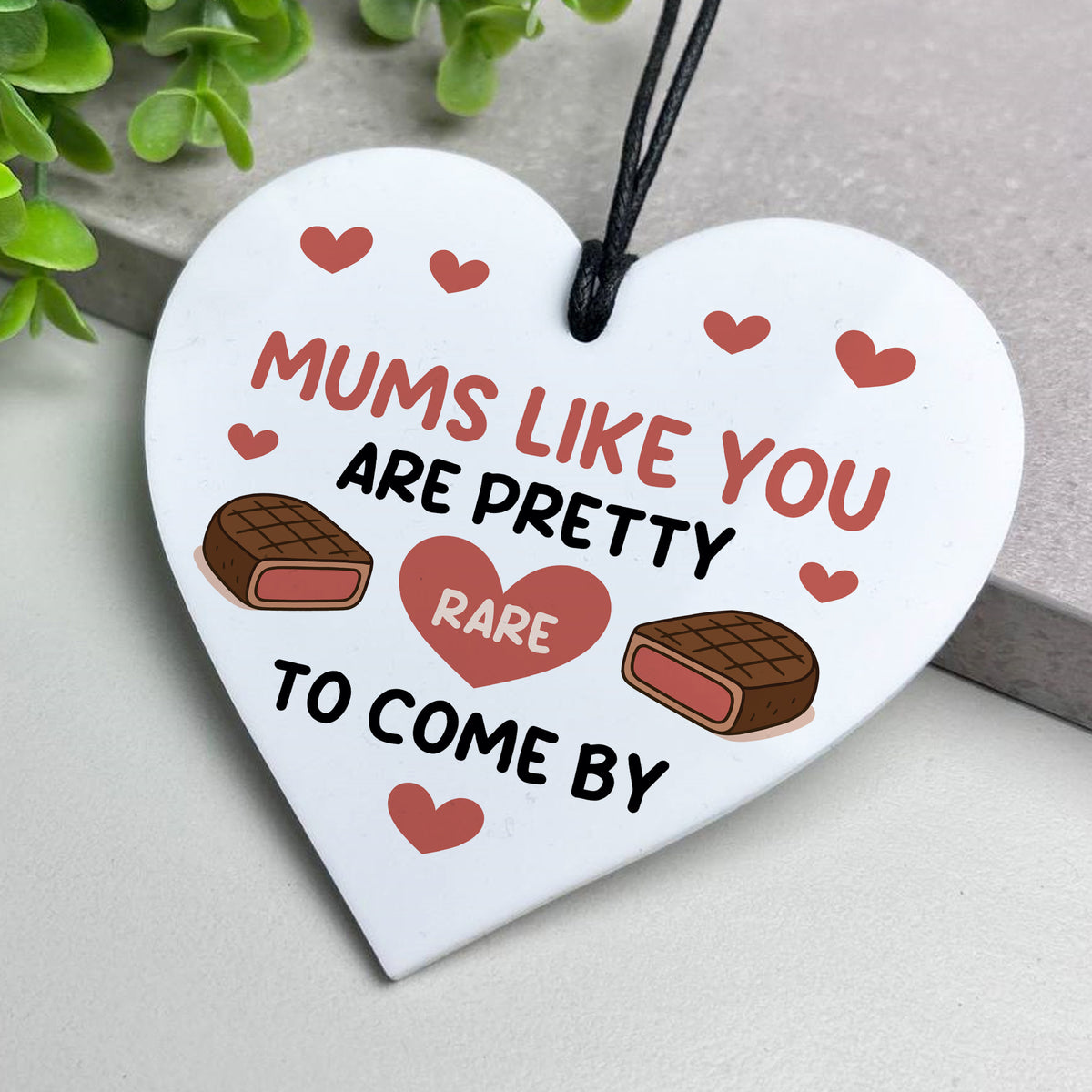 Funny Gifts For Mum Mums Rare To Come By Heart Plaque Mum Gifts
