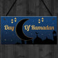 Ramadan Countdown Hanging Sign Ramadan Decoration Home Decor
