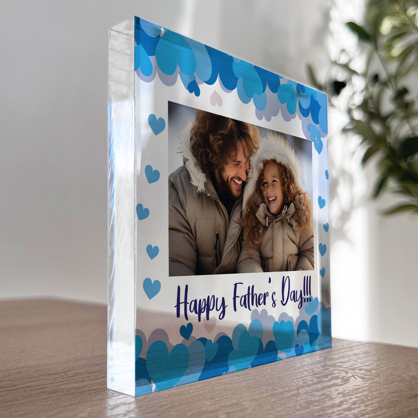 Dad Gift For Fathers Day Photo Plaque Personalised Dad Gifts