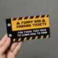 Bad Parking Cards Fake Parking Tickets 38 Page Coupon Book