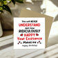 Romantic Birthday Card Your Existence Makes Me Birthday Card