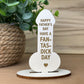 Fathers Day Funny Engraved Plaque Gift For Dad Rude Dad Gift