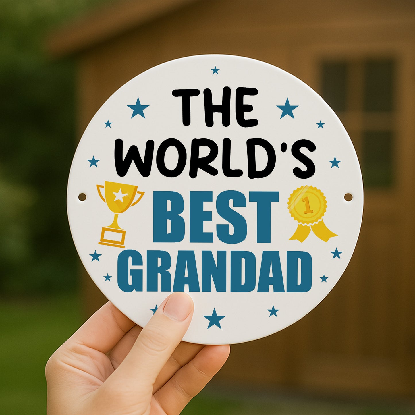 Gift For Grandad For Fathers Day Birthday Worlds Best Grandad