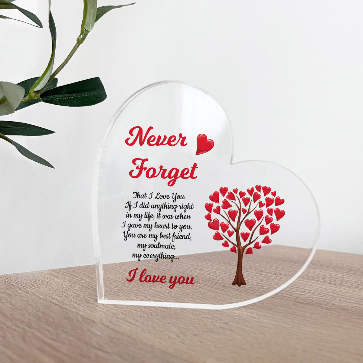 I Love You Gift For Boyfriend Girlfriend Husband Wife Soulmate