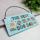 Funny Fathers Day Birthday Gift For The Best Dog Dad Gift Woof