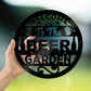 Beer Garden Welcome Signs For Outside Home Bar Pub 23x23cm