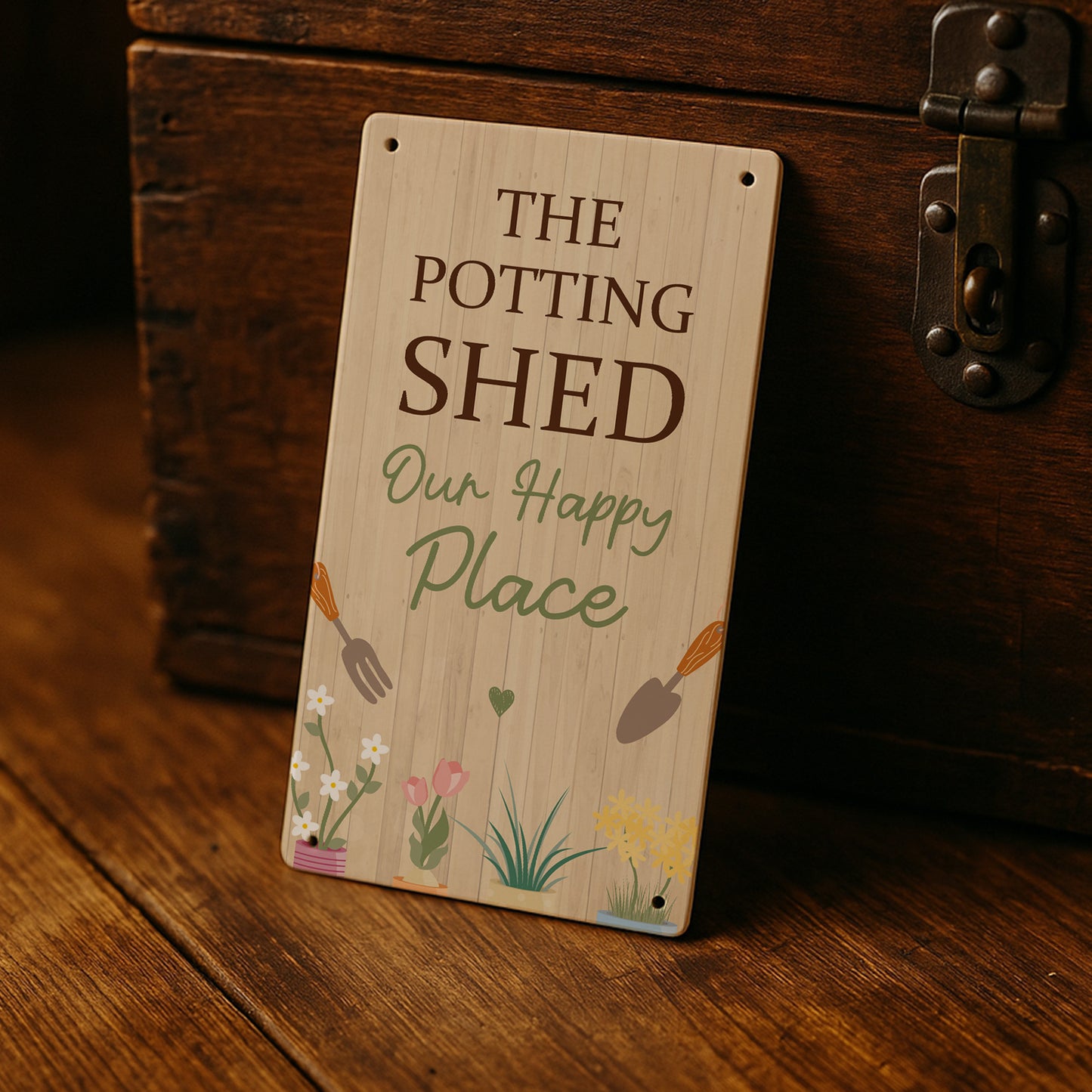 The Potting Shed Sign For Garden Summerhouse Greenhouse 22x12cm