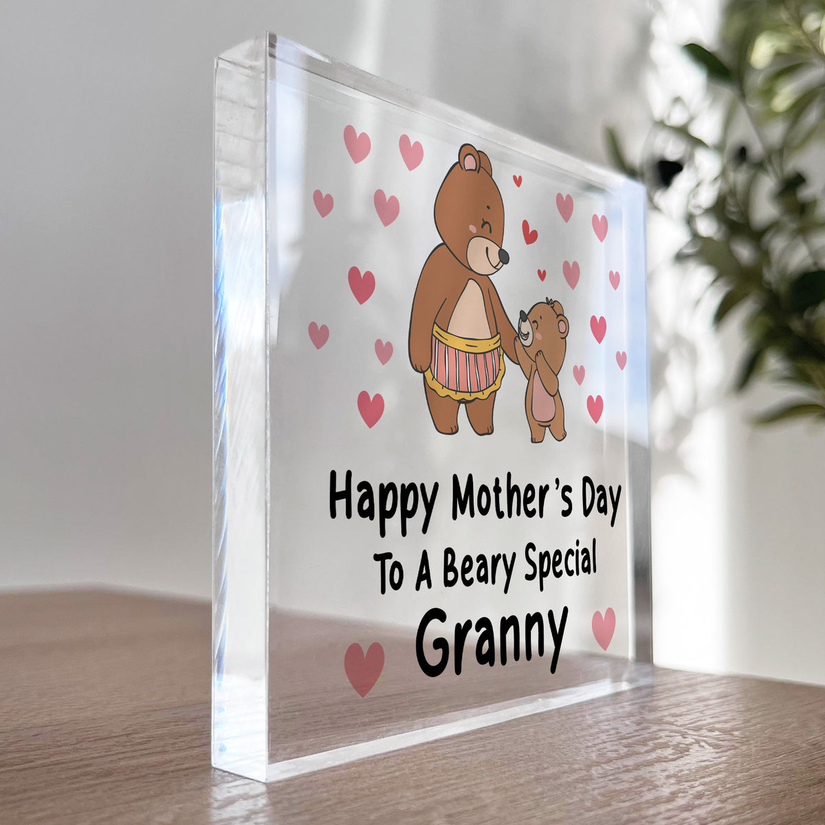 Mothers Day Gift For Granny Personalised Gift From Grandchildren