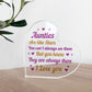 Auntie Plaque Aunties Are Like Stars Thank You Gift For Her