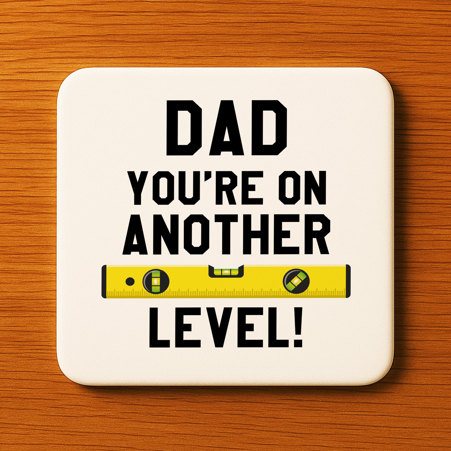 Dad Funny Coaster Another Level DIY Handyman Gift Father's Day