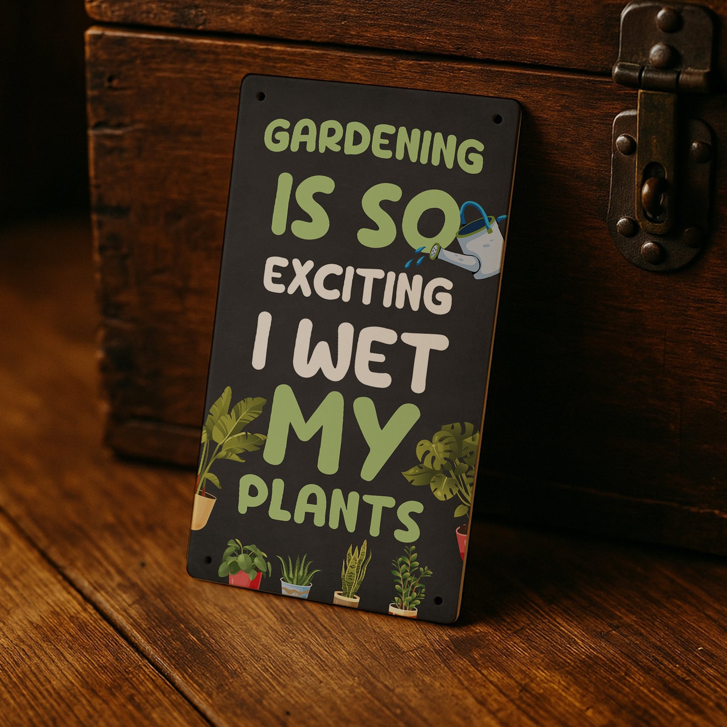 Funny Joke Garden Sign For Outdoors Wet My Plants Funny Gifts