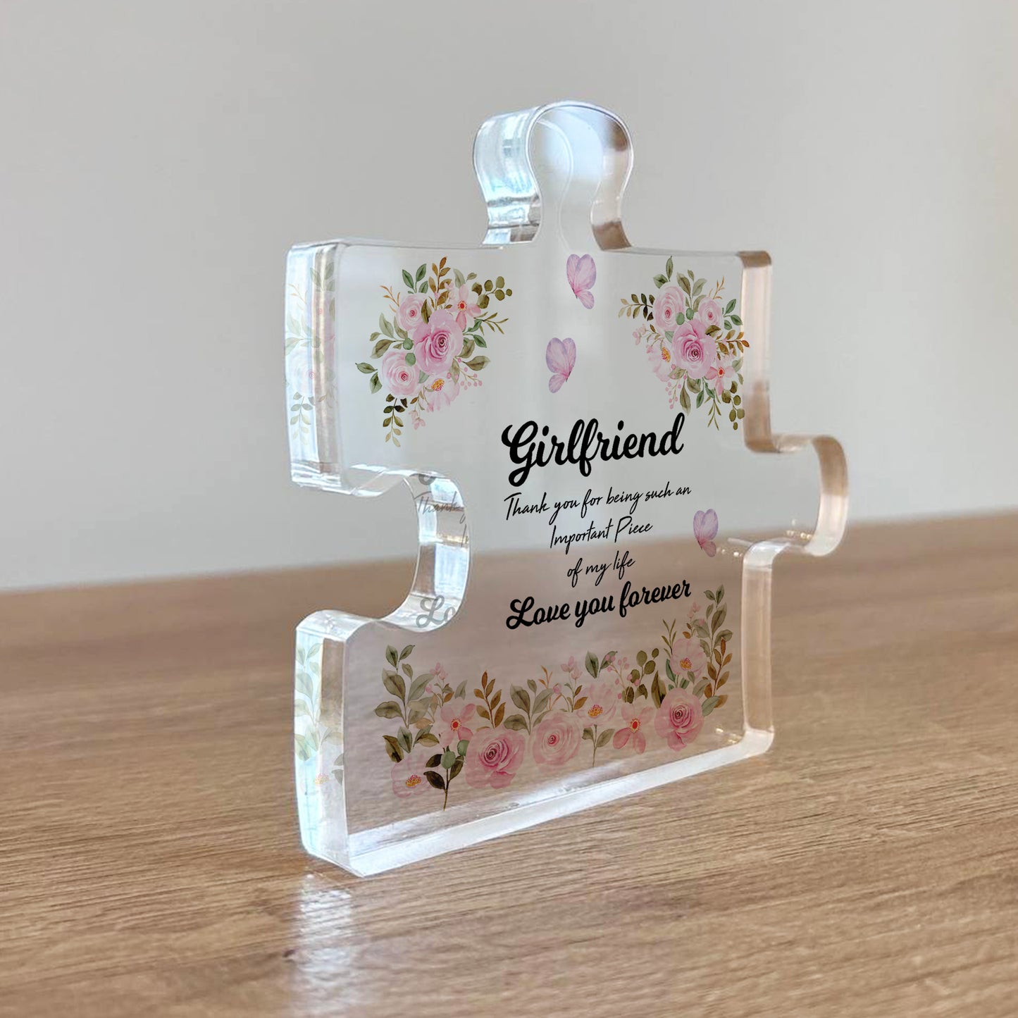 Girlfriend Gifts Important Piece Of My Life Thank You Gift