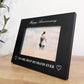 Husband Anniversary Gifts 7x5 Black Wooden Frame Gifts For Him