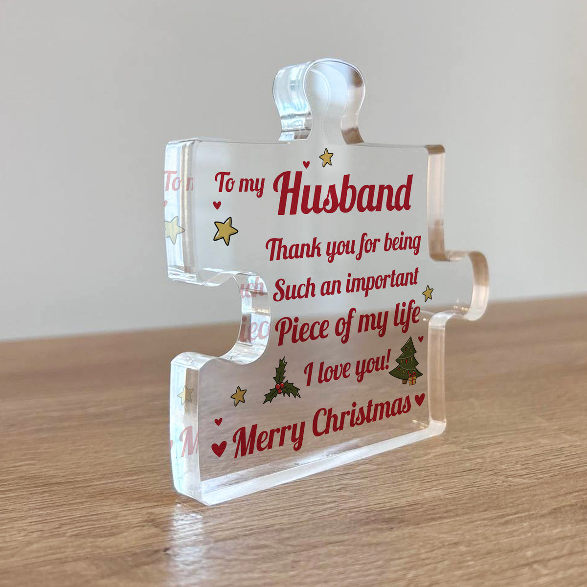 Gifts For Husband Thank You Important Piece Of My Life