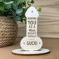 Novelty Gift For Mum Thank You Funny Christmas Birthday Gift