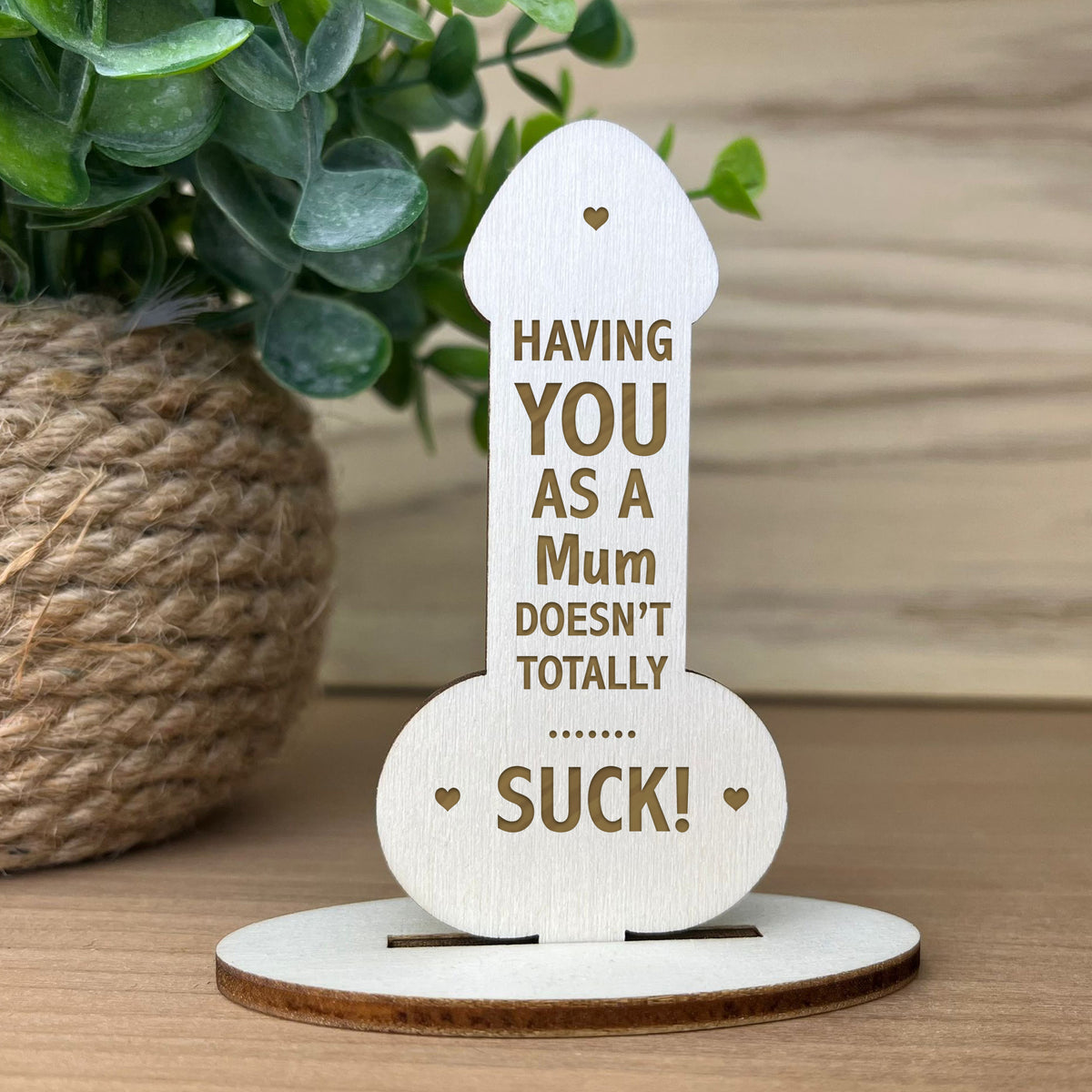 Novelty Gift For Mum Thank You Funny Christmas Birthday Gift