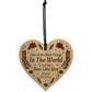Best Nan Gifts For Christmas Wood Heart Tree Decoration Gift