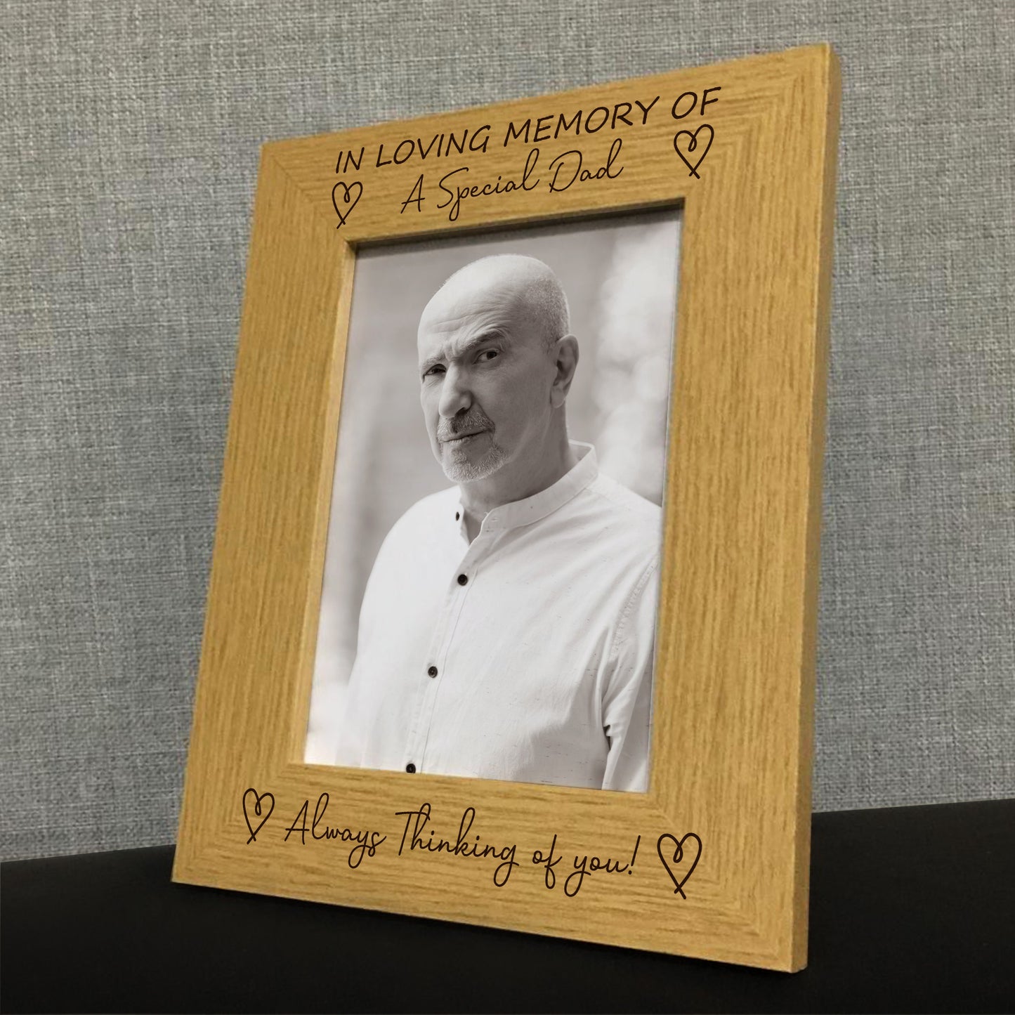 In Loving Memory Memorial Photo Frame Of Dad Memorial Gift