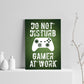Gaming Print For Boys Bedroom DO NOT DISTURB Games Room PrintChe