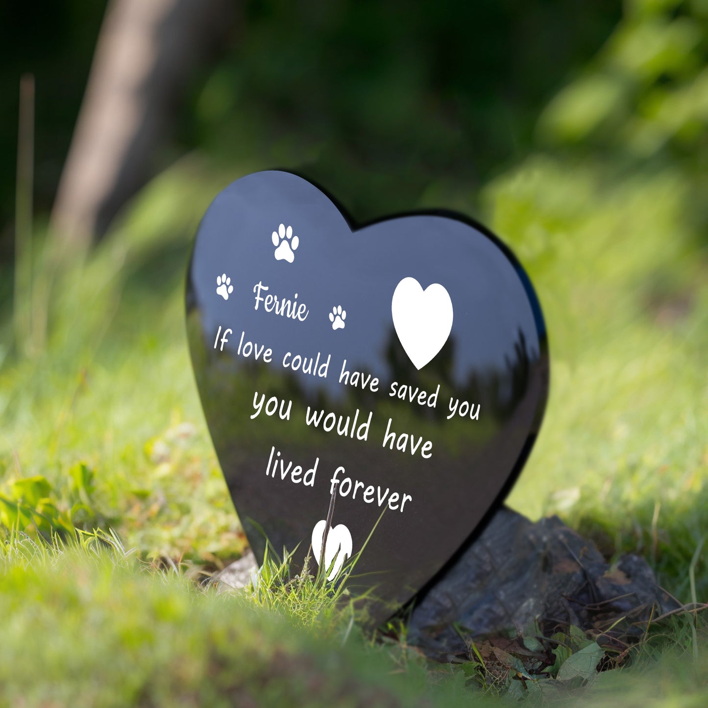 Personalised Pet Loss Memorial Stake For Grave Garden Memorial