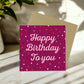 Happy Birthday Cards For Her With Envelope Polka Dot Card