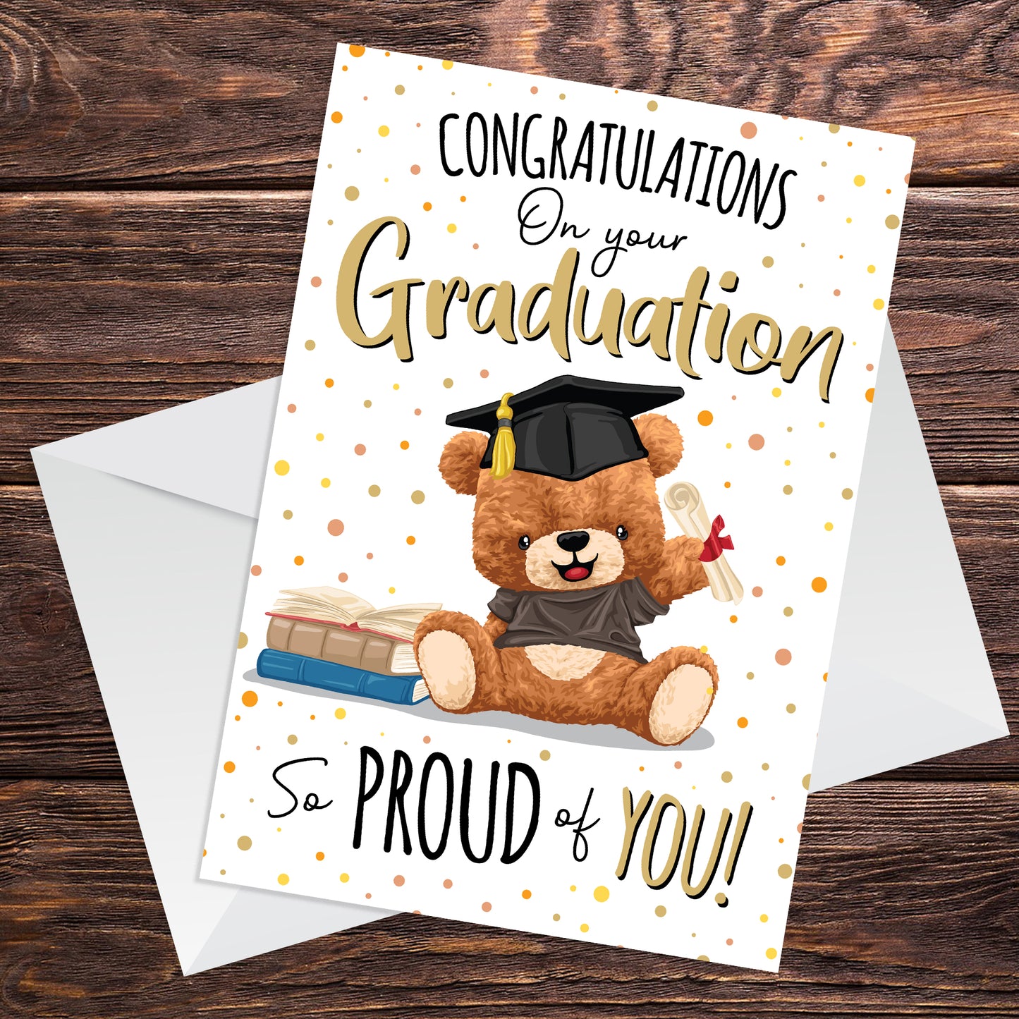 Graduation Cards Proud Of You Card For Daughter Son Novelty