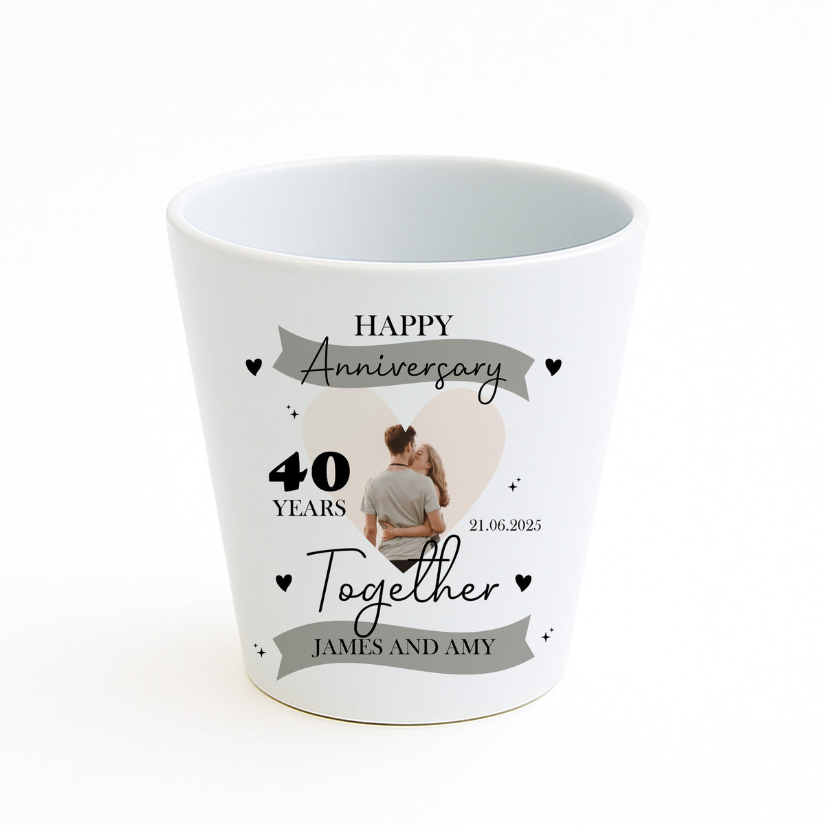 Personalised 40th Anniversary Gift Husband Wife Girlfriend