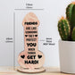 Funny Rude Friendship Plaque Novelty Christmas Birthday Gift
