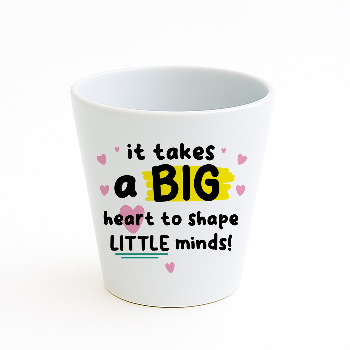 Thank You Teacher Gifts for Women Men Flower Pot A Big Heart