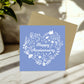 Happy Anniversary Card With Kraft Envelope Contemporary