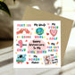 Happy Anniversary Card For Girlfriend Kraft Envelope