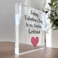 Happy Valentines Day Gift For Girlfriend Acrylic Block