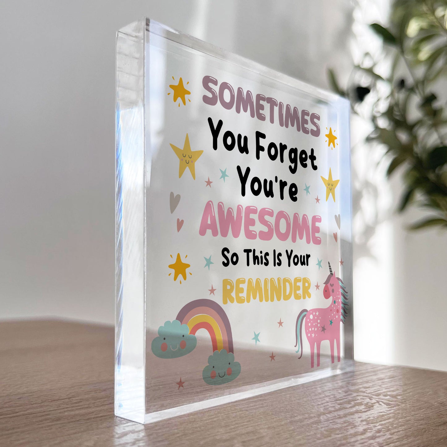 You Are Awesome Gift For Best Friend Unicorn Sign Friendship