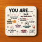 Christmas Birthday Gift For Best Friend Bestie Coaster