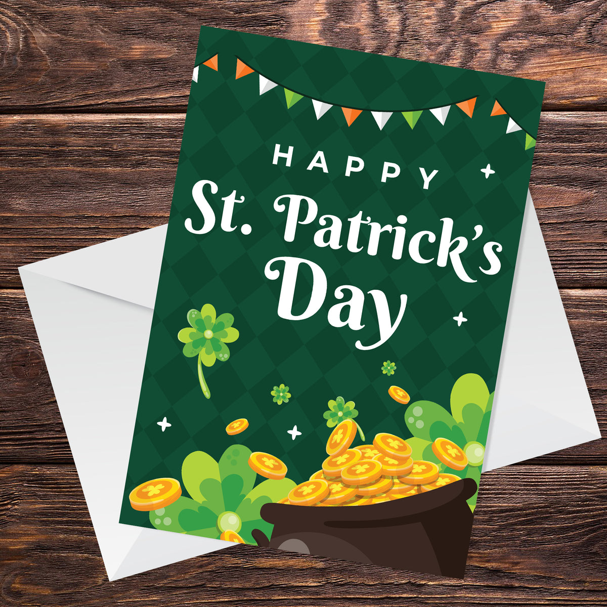 St Patricks Day Card Happy St Patricks Day Card St Paddys Day