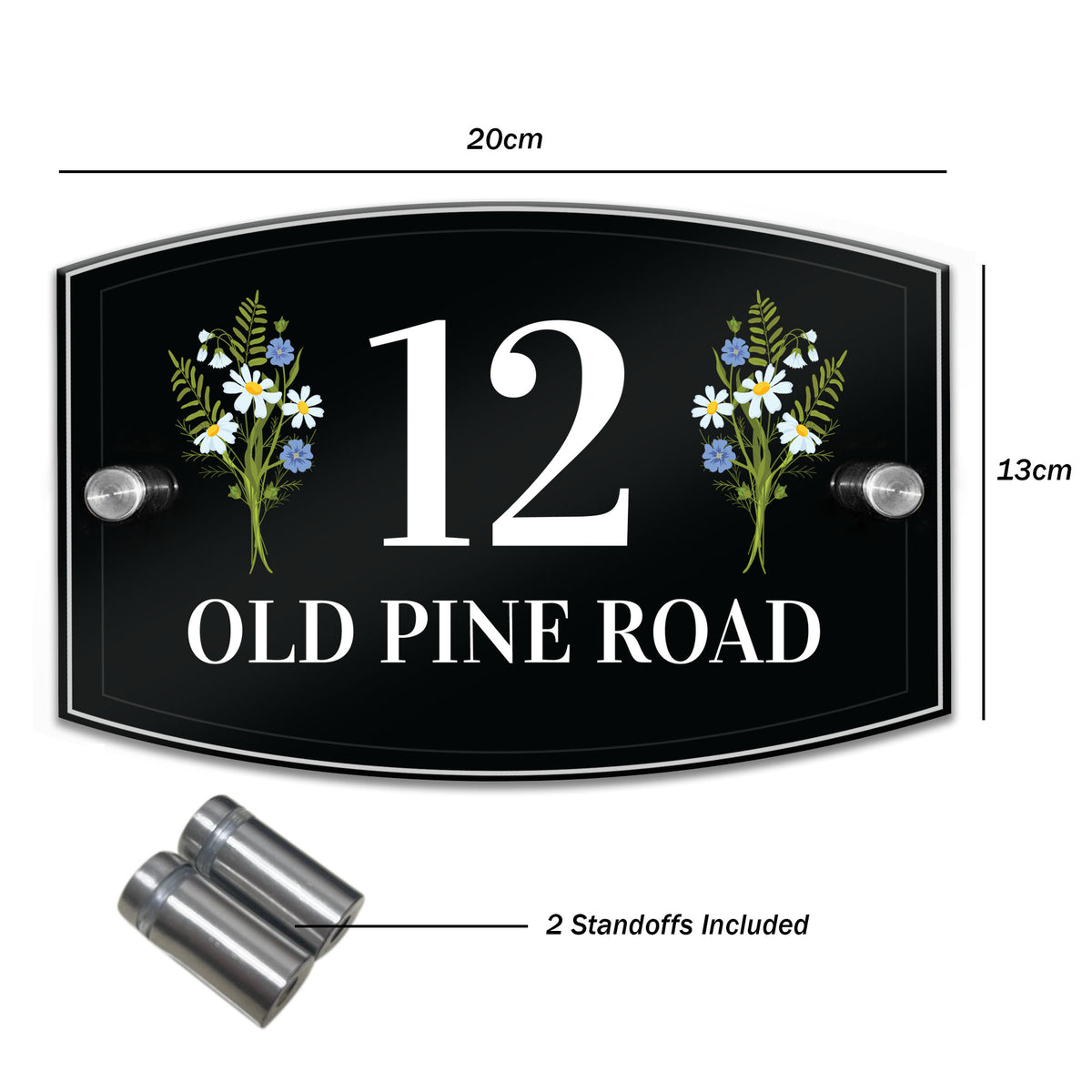 House Number Sign Acrylic Door Signs Door Number Sign Road Sign
