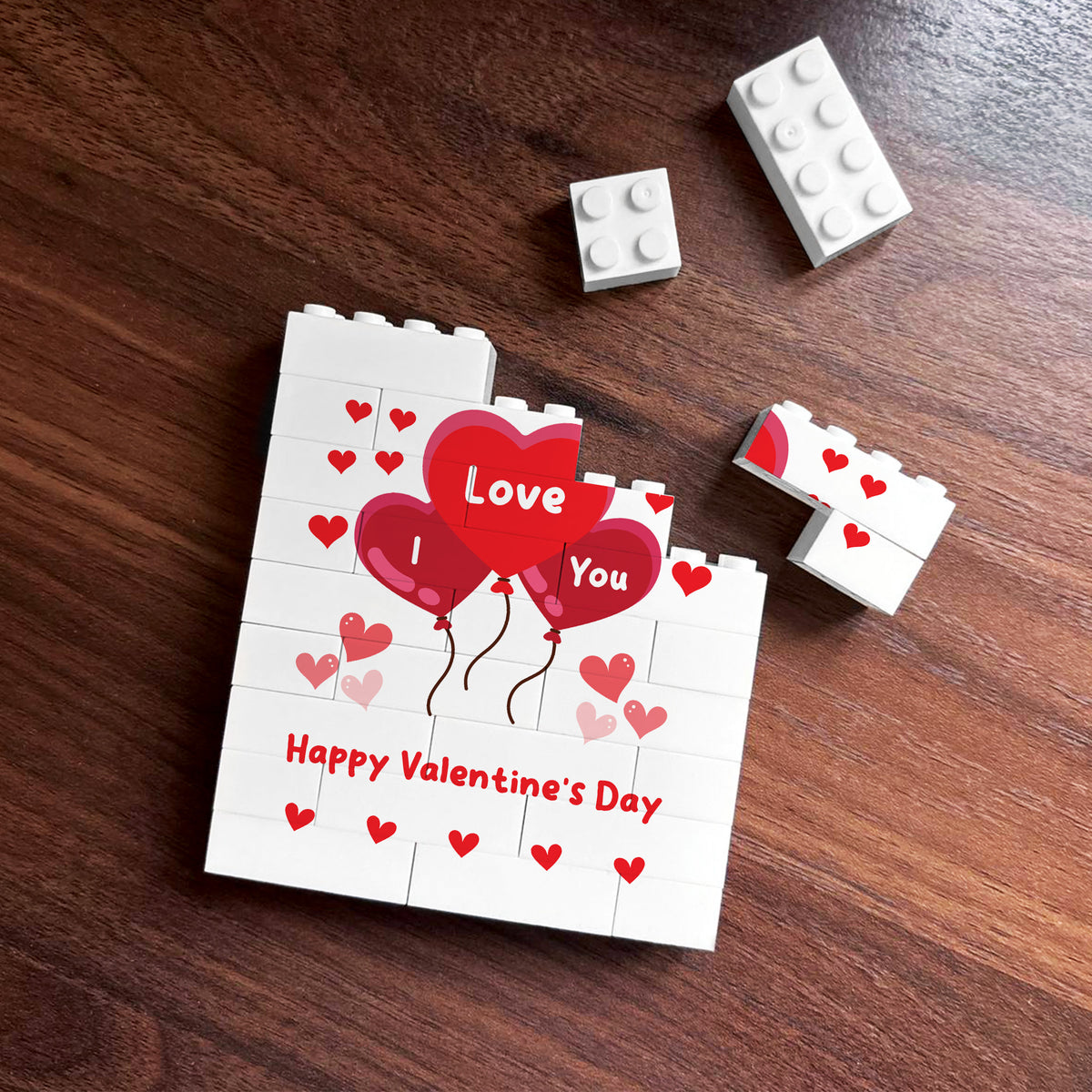 Happy Valentines Day Gift Building Bloc, Gift for Boyfriend