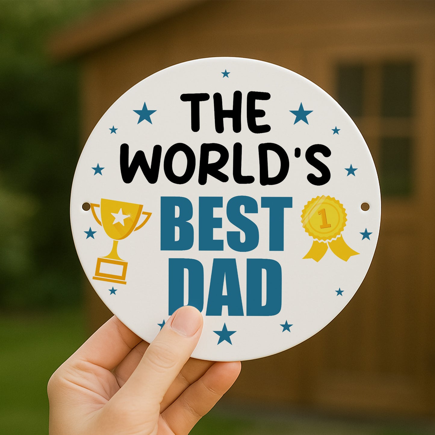 Gift For Dad For Fathers Day Birthday Worlds Best Dad Gift