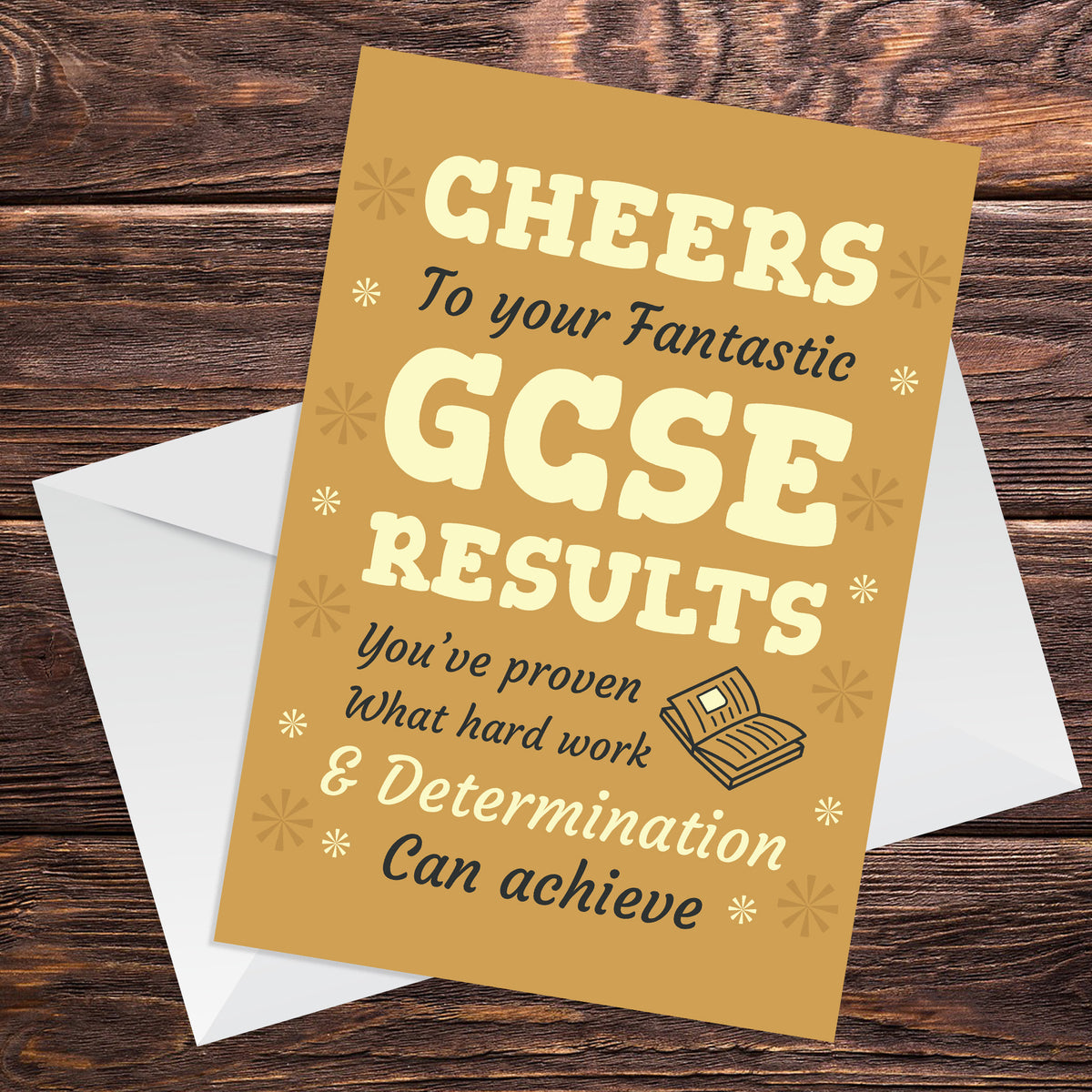Cheers To Your Fantastic GCSE Results Card For Daughter Son