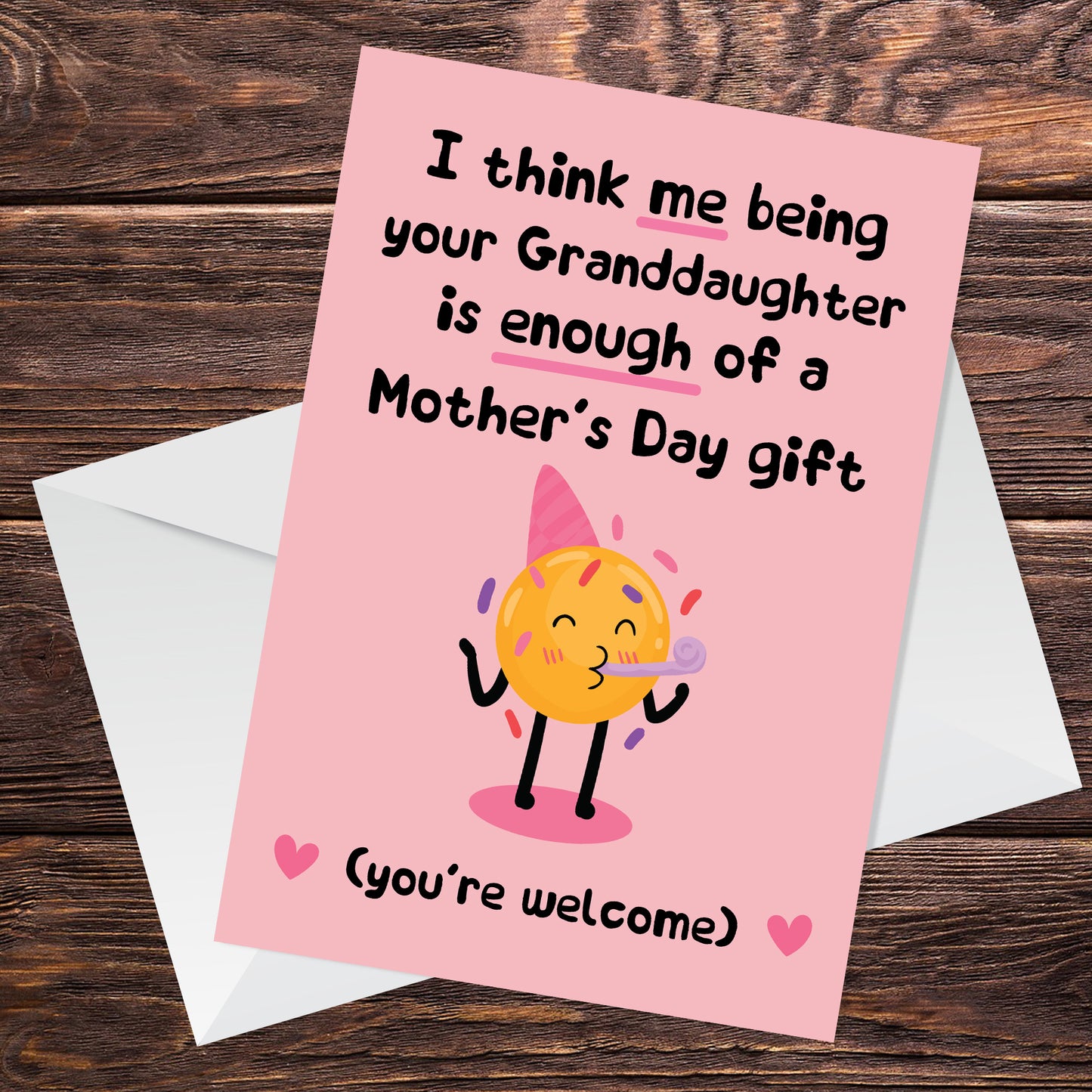 Funny Mothers Day Card For Nan Joke Nan Card Nan Card