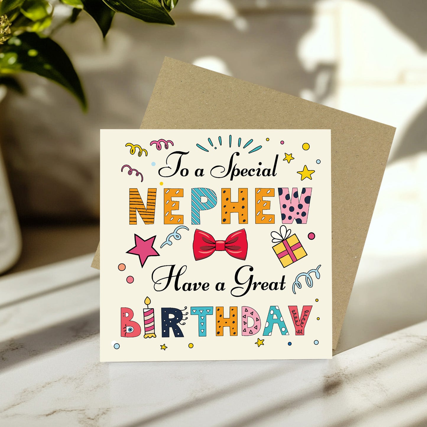 Nephew Birthday Card Child Birthday Card For Nephew Birthday