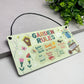 Garden Sign For Outside Hanging Beautiful Garden Rules Sign