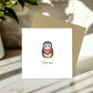 Funny Valentines Card, Cards for Him Her, Penguin Love Card