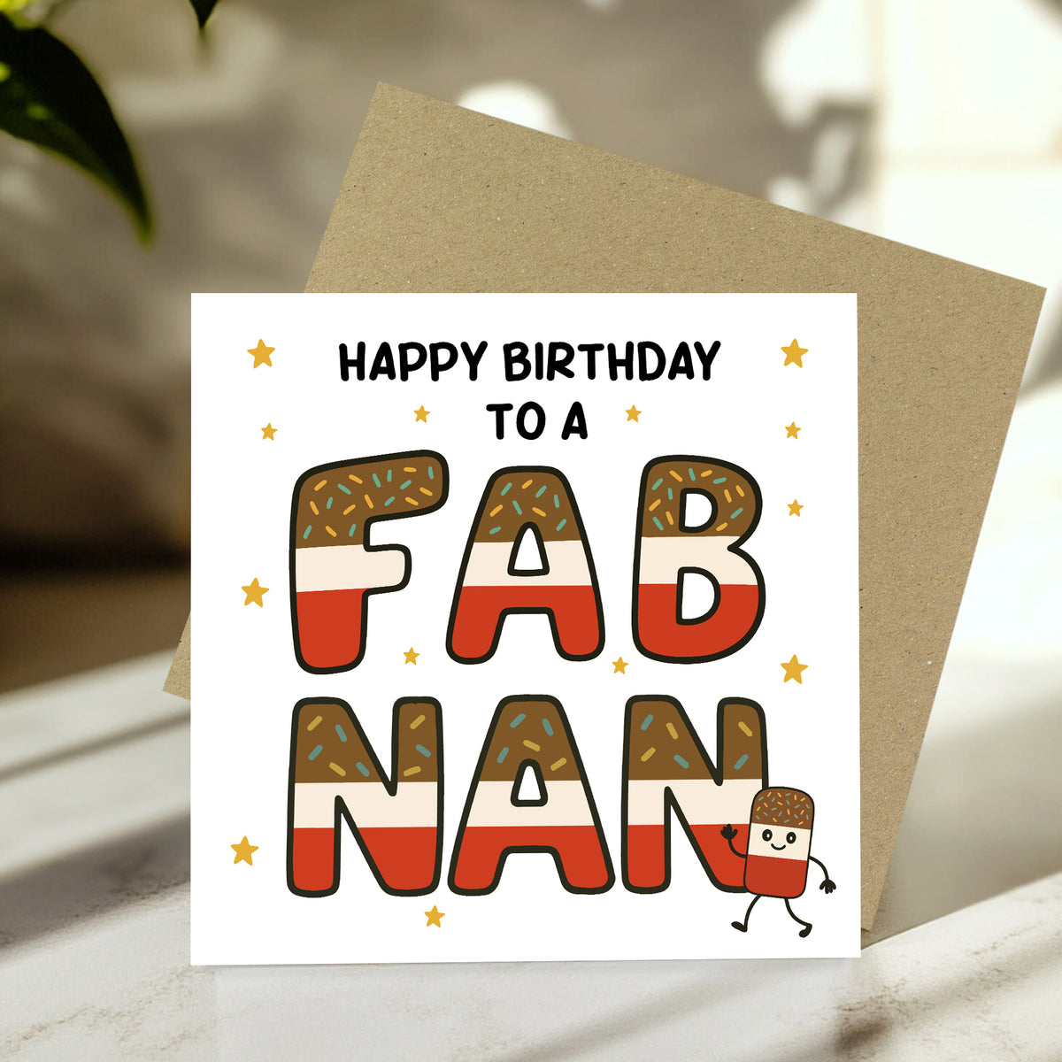 Happy Birthday Card For Nan FAB NAN CARD From Granddaughter