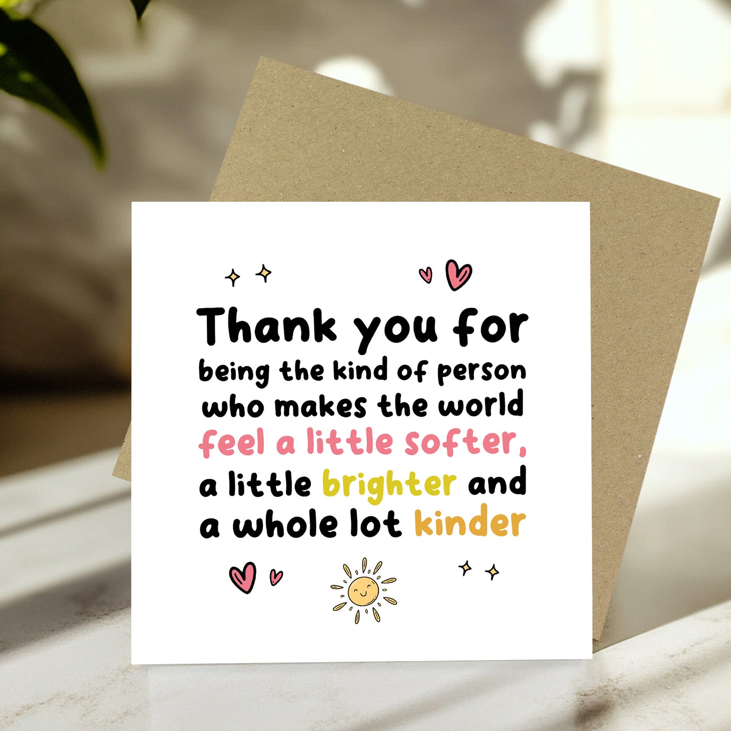 Special Card For Teacher Volunteer Assistant Mentor Tutor