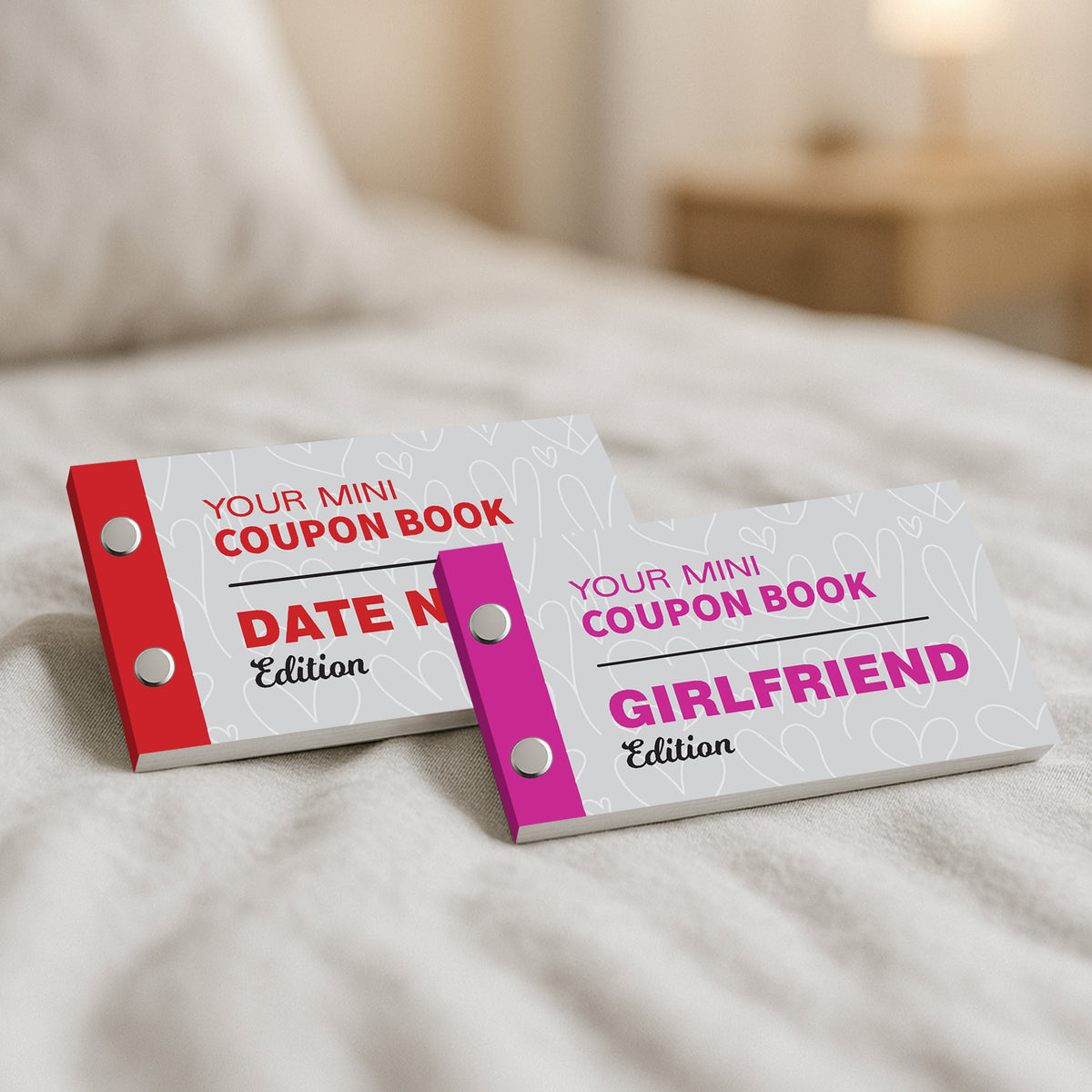 Gift For Girlfriend Bundle of 2 Coupon Books Date Night