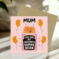Card For Mum My Favourite Human Bean Mum Card From Daughter Son